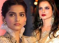 Rekha and Sonam Kapoor