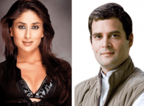 Kareena Kapoor, Rahul Gandhi