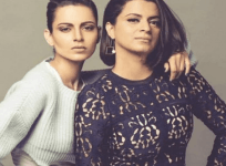 Kangana Ranaut and Rangoli Chandel