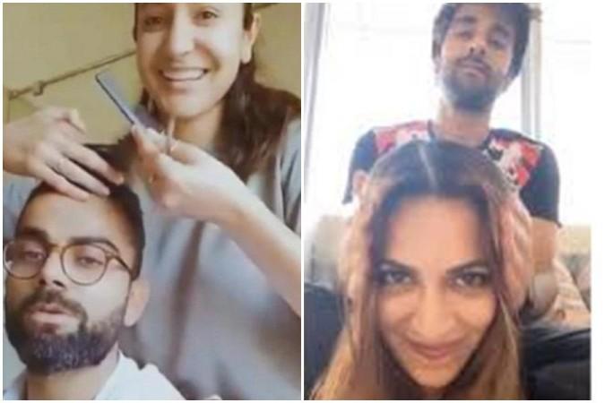 celebs turned hairstylist for their partners celebs turned hairstylist for their partners