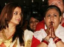Aishwarya Rai and Jaya Bachchan