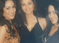 Bella sisters with Aishwarya Rai