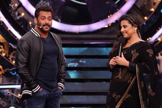 Salman Khan and Vidya Balan Salman Khan and Vidya Balan