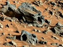Mars alien base