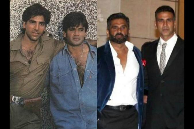 suniel shetty and akshay