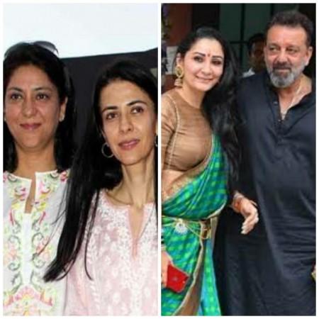 Maanayata Dutt and Priya and Namrata Dutt