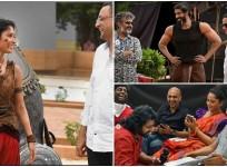 Tamannaah on Baahubali Sets