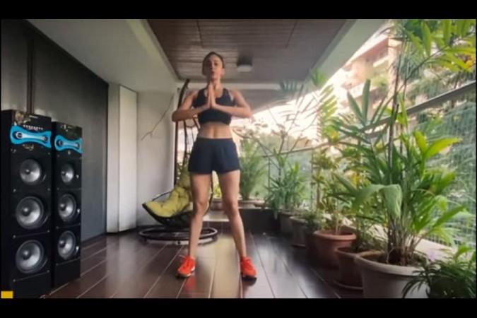 Rakul pREET WORKOUT