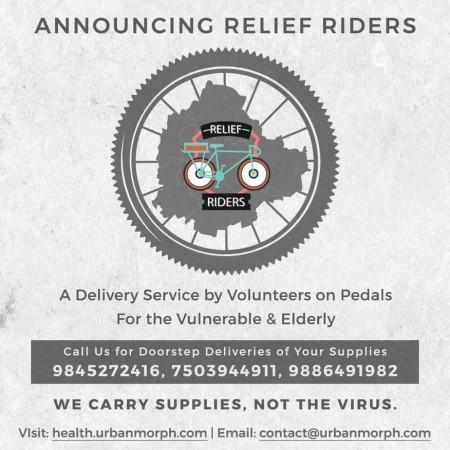 Relief Riders Bengaluru. CitizenMatters