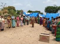 Bengaluru Police distribute sanitary pads to migrant women