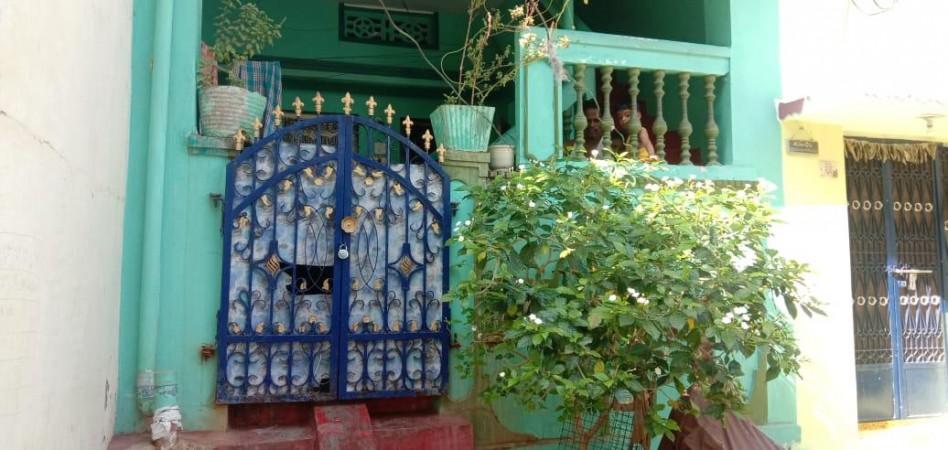 Gates of houses in red zones being locked in Telangana's Gadwal district: Image: @umasudhir/Twitter Gates of houses in red zones being locked in Telangana's Gadwal district: Image: @umasudhir/Twitter