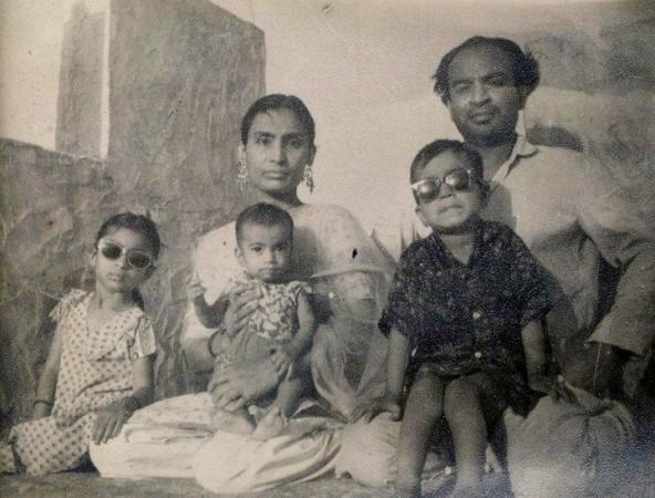 Irrfan Khan with family