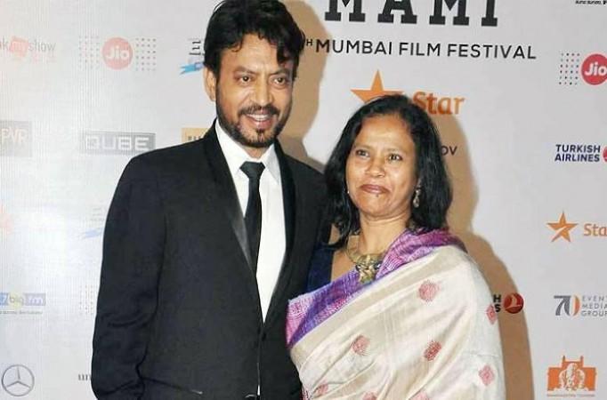 Irrfan with wife