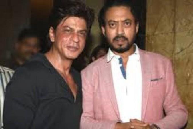 Irrfan with SRK