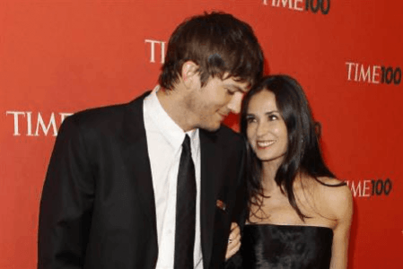 Demi Moore and Ashton Kutcher