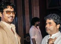 Vishal Bhardwaj with Irrfan Khan