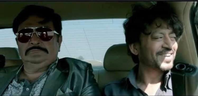 Rishi Kapoor and Irrfan Khan in D-Day. Twitter Rishi Kapoor and Irrfan Khan, D-Day