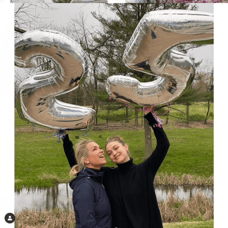 Gigi Hadid and Yolanda Hadid