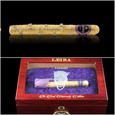24K gold cannabis cigar - 2Chainz 24K gold cannabis cigar