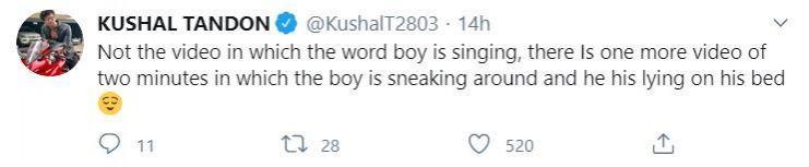 Kushal Tandon on Rishi Kapoor's viral video