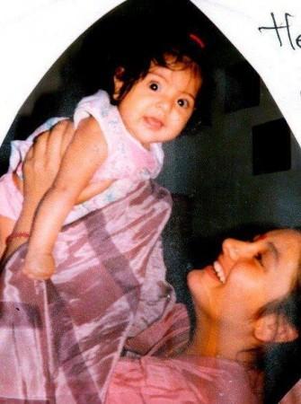 Anushka Sharma as toddler