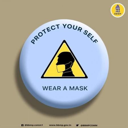 BBMP on wearing masks