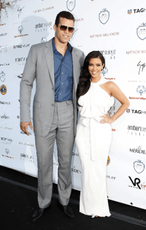 Kris Humphries and Kim Kardashian