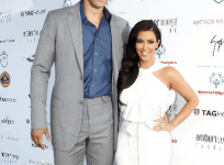 Kris Humphries and Kim Kardashian