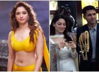Tamannaah Bhatia with Abdul Razzaq