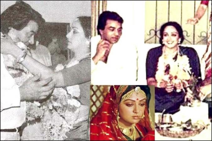 Hema Malini and Dharmendra Marriage