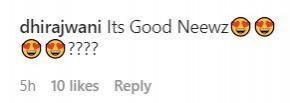 Fans comment on Deepika Padukone's post