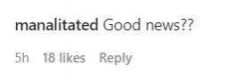 Fans comment on Deepika Padukone's post