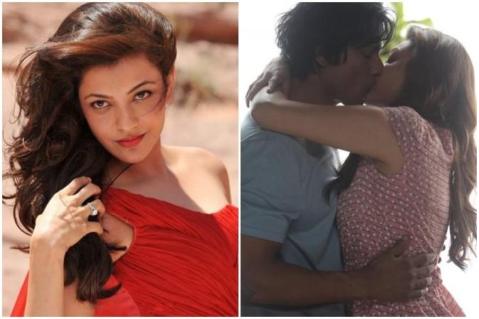 Kajal Aggarwal's lip-lock scene with Randeep Hooda. Kajal Aggarwal