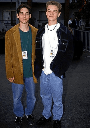 Leonardo DiCaprio and Tobey Maguire