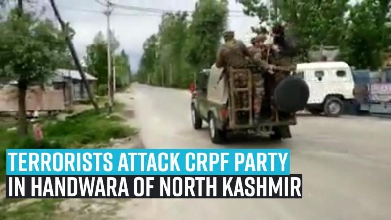 Terrorists attack CRPF party in Handwara of North Kashmir