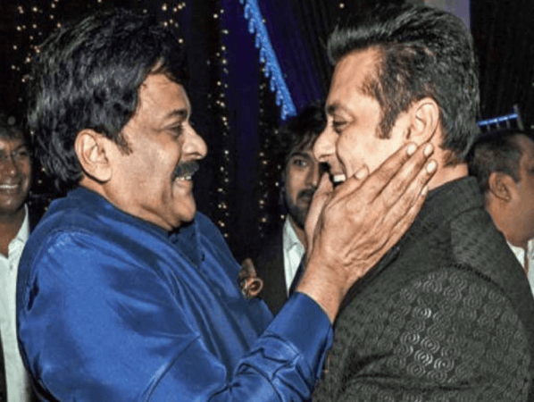 Salman Khan and Chiranjeevi