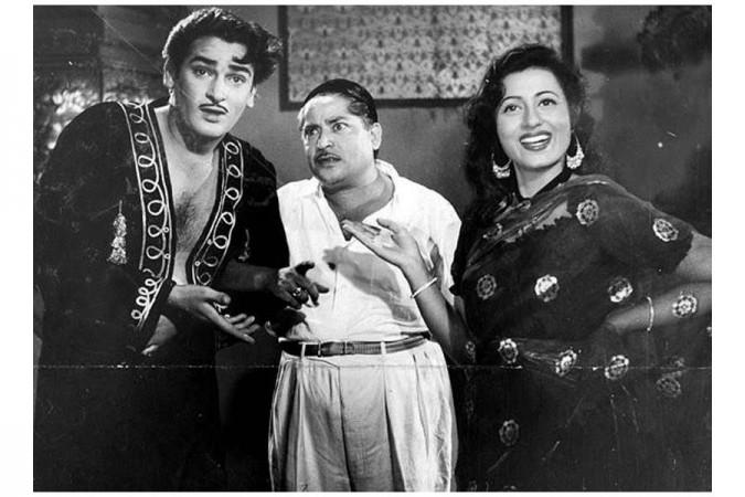 Madhubala and Shammi Kapoor