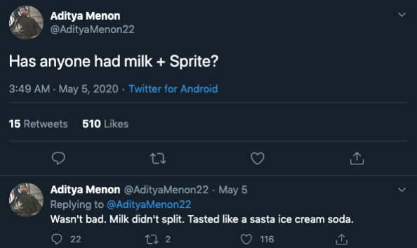Doodh Soda reactions