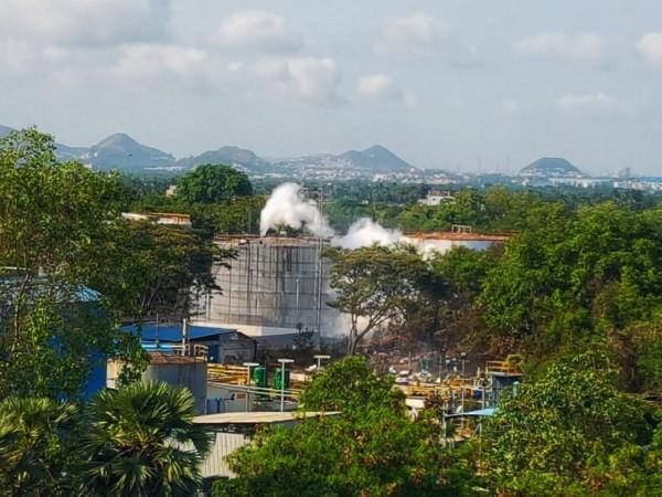 LG Polymers chemical plant