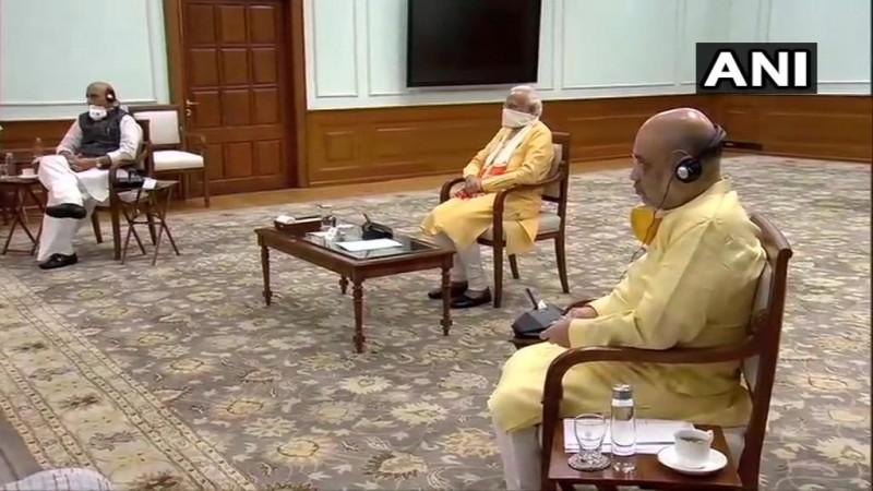 modi meeting NDMA
