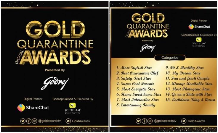 Gold Quarantine Awards - Nomination list Gold Quarantine Awards - Nomination list