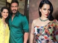 Ajay Devgn, Kajol and Kangna Ranaut