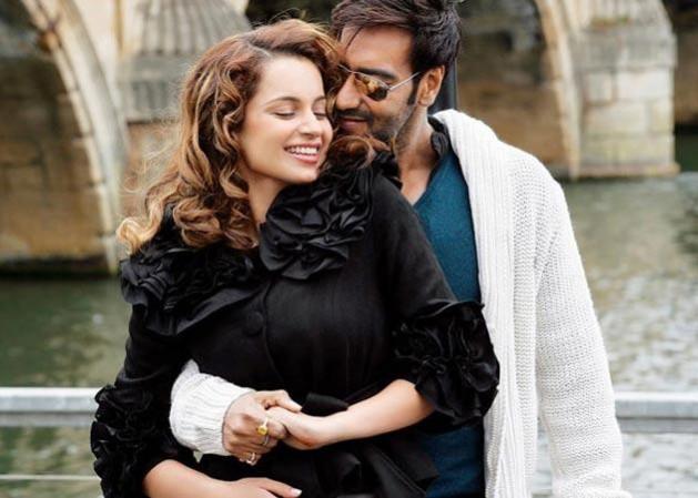 Ajay Devgn, Kajol and Kangna Ranaut Ajay Devgn and Kangna Ranaut