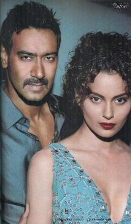 Ajay Devgn and Kangna Ranaut Ajay Devgn and Kangna Ranaut