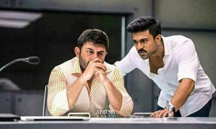 Arvind Swamy and Ram Charan Arvind Swamy and Ram Charan