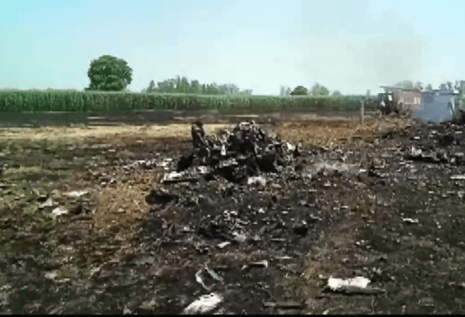 MiG-29 jet crash