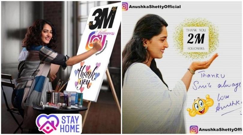 This Is How Baahubali Actress Anushka Shetty Reacted On Crossing 3 Million Followers On Instagram Ibtimes India