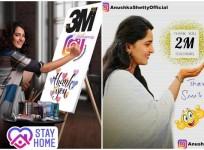 Anushka Shetty crosses 3 million followers on Instagram