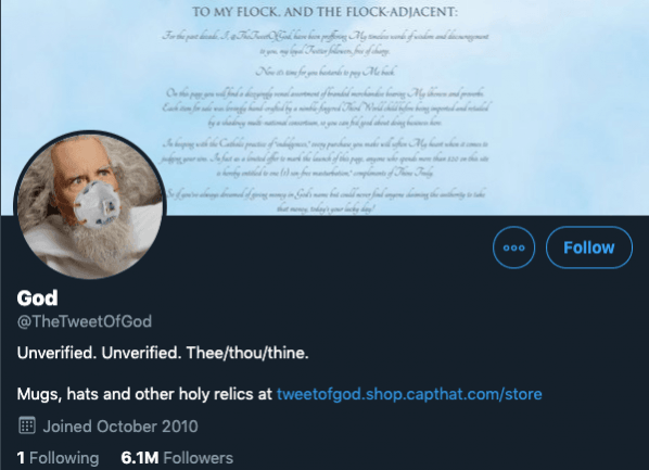 The Tweet of God The Tweet of God