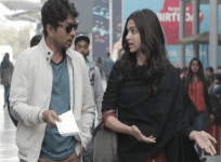 Irrfan Khan and Deepika Padukone